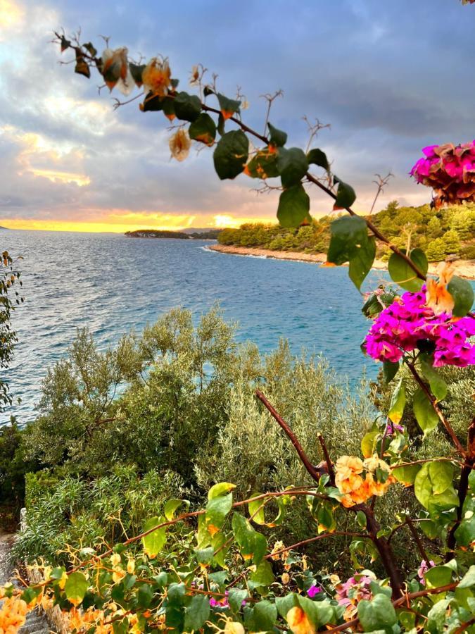 Luxury Beachfront Villa Carlisa Ciovo Bagian luar foto